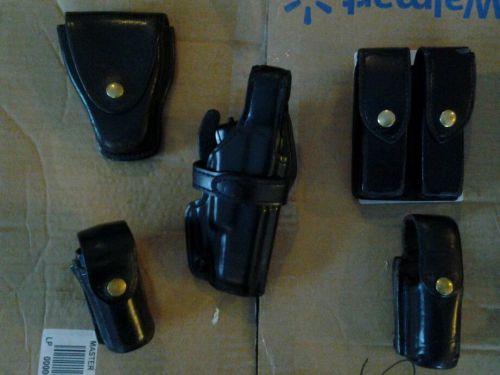 Safariland Glock 20 21 rh 070-383 pistol duty holster  police tactical 5 pieces
