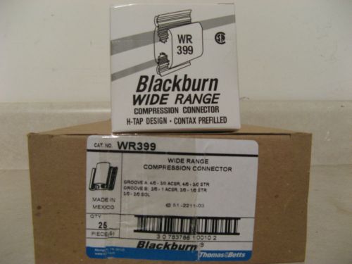 Lot of 25 blackburn wr399 h-tap crimp connectors for sale