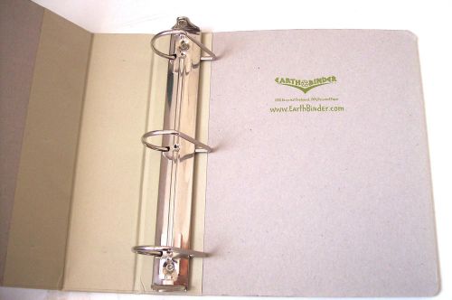 Earthbinder All natural pure tree Binder notebook trapper keeper school files