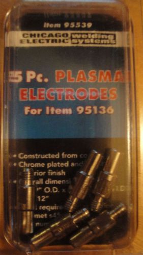 Chicago Electric 5 pc. Plasma Electrodes item 95136
