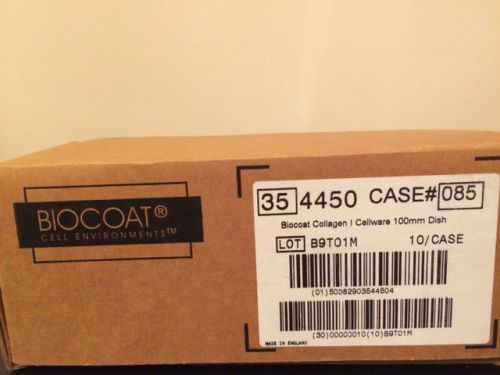 BD Biocoat 354450, Collagen/Cellware 100mm Dish, Case of 10