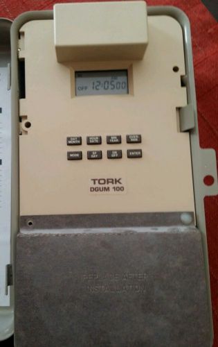 TORK DGUM100 Digital Time Switch, 7 Days, Two SPDT Momentary output dry contacts