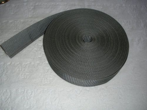 heavy duty 2&#034; wide od green nylon strap material or webbing 50 feet roll