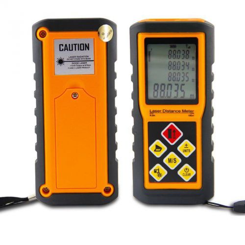 100m digital laser distance meter range finder measure diastimeter lcd battery for sale