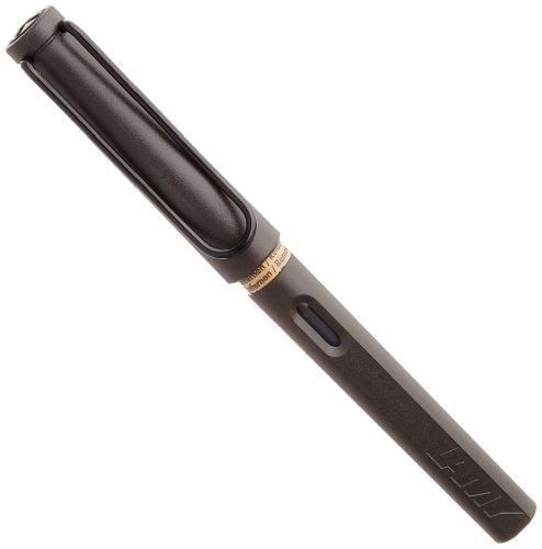 Lamy Safari Fountain Pen Charcoal Ex-Fine, L17EF
