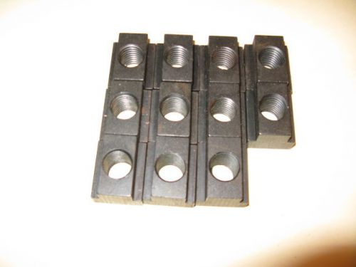 T-slot nut 3/4 inch NC milling machine, clamping NEW set of 11