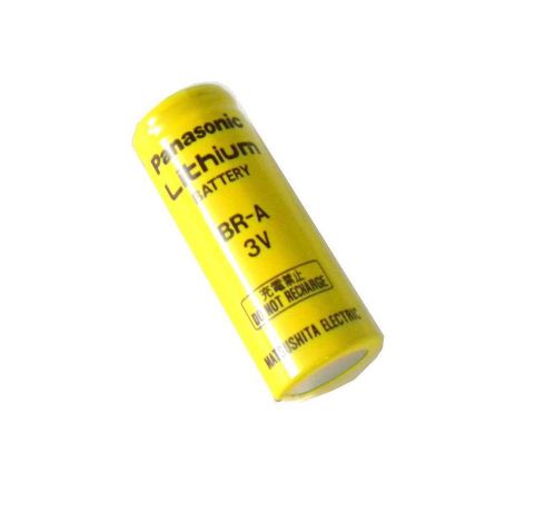 NEW PANASONIC BR-A LITHIUM BATTERY 3 VOLTS (4 AVAILABLE)