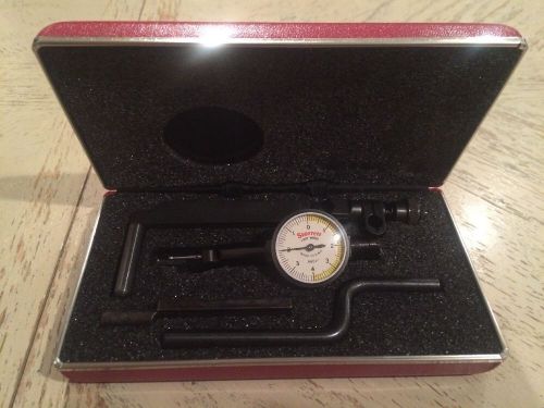 STARRETT .0001 LAST WORD DIAL INDICATOR NO 711 T1 w/CASE EXCELLENT CONDITION!