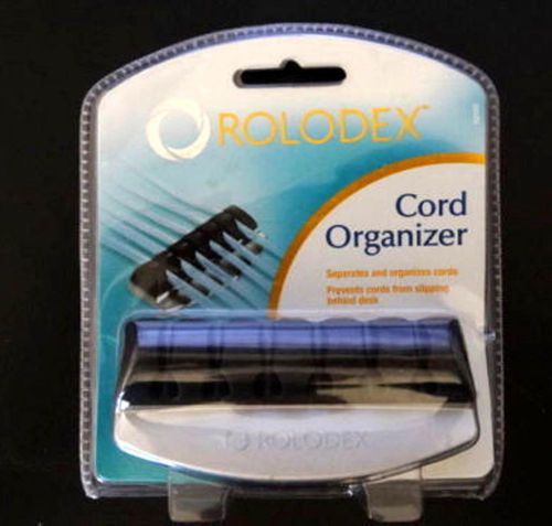 Cord Organizer Office Desk by Rolodex Six Cord Holder