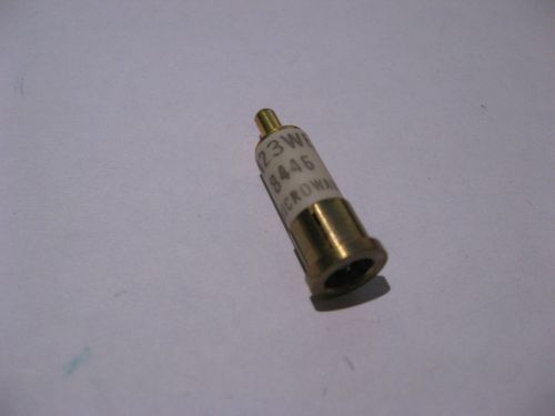 Qty 1 1N23WE Microwave Diode Mixer 10 GHz Microwave-Associates - Used