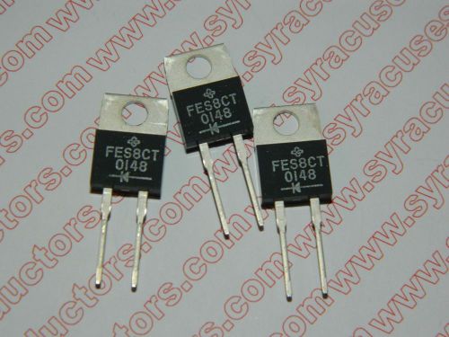 FES8CT / FES8 / Ultrafast Plastic Rectifiers / Lot of 3 Pieces