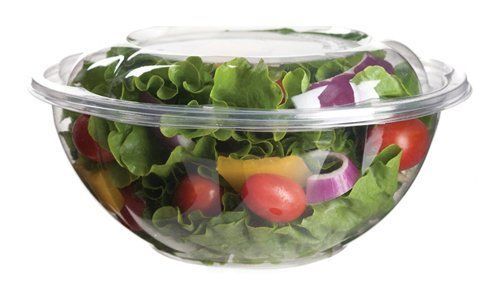 Bulk Office 150 Salad Ice Cream Plastic Bowls Lid Catering Food Storage Soup New