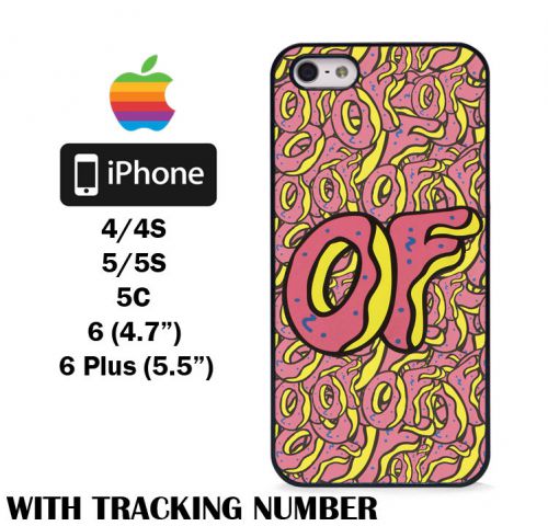 New Design Odd Future Donut OFWGTA Hard iPhone 4 4S 5 5S 5C 6 6 Plus Case Cover