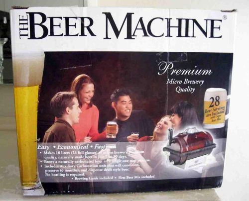 Beer Machine 2000 Home Brew Kit Keg Tap