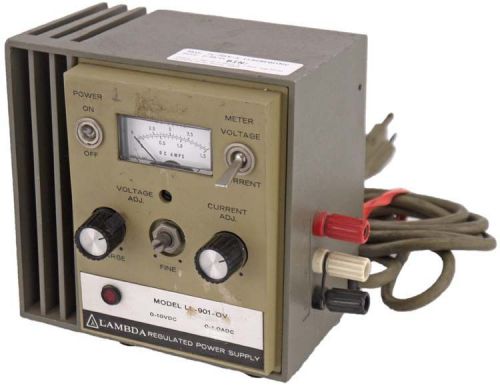 Lambda LL-901-OV 0-10VDC 0-1.0ADC Regulated Variable Power Supply PARTS