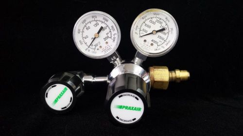 PraxAir 2 stage gas regulator model no 3023331-01-320M WORKS NO LEAKS