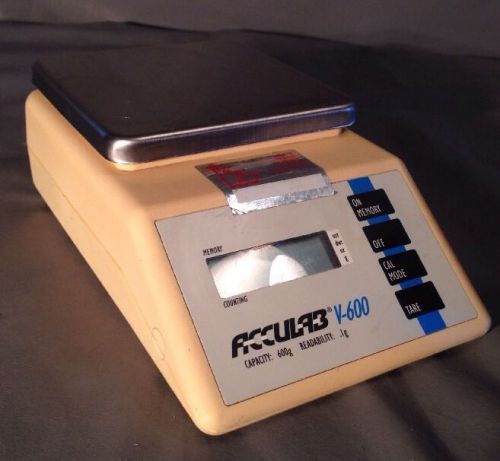 Acculab v-600 digital scale scientific postal jewelry for sale