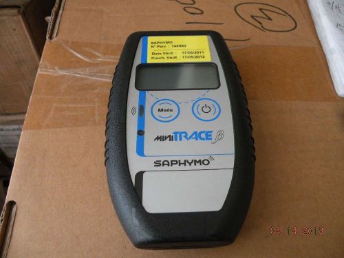 NEW Saphymo MINITRACE ? beta MB-C10 contamination meter( pass the test day)