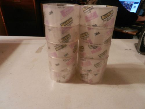 Scotch Ultra Clear Packaging Tape 54.6 Yds. #3250 Lot of 10 rolls