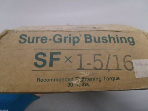 Brand new tb woods sure-grip bushing &amp; mounting bolts sf 1-5/16&#034; for sale