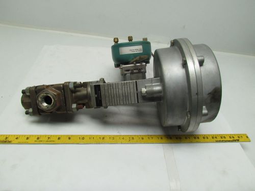 Honeywell 851612-gfa0-1b4-19-p 8&#034;pneumatic actuator 3/4&#034; 3way valve &amp; positioner for sale