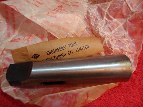 NEW ETM ISRAEL GT50-013 MT1 Spindle to MT3 Arbor Morse Taper Adapter Reducing