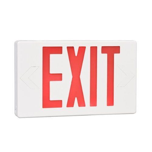 Galaxy Lighting MT-003R Emergency LED Exit Sign  White