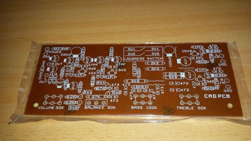 DIY PCB Transistor pre Amplifier (Stereo)