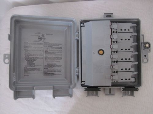 Corning NI-2006-61U11 Telephone Network Interface Enclosure Box SNI 6 Pair
