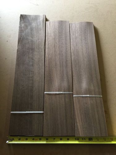 Wood Veneer Walnut LOT 60pcs total Raw Veneer  &#034;EXOTIC&#034; WAL1  6-3-15