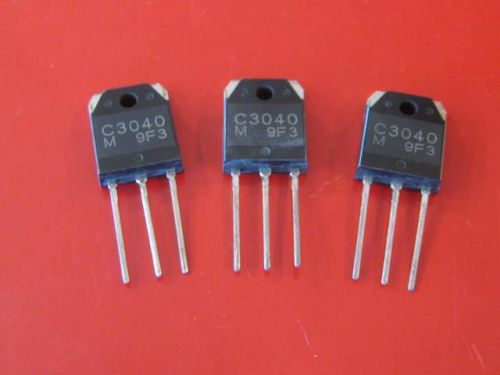 2SC3040M  SILICON NPN POWER TRANSISTORS TO-218  ***NEW*** ( Qty 3 )