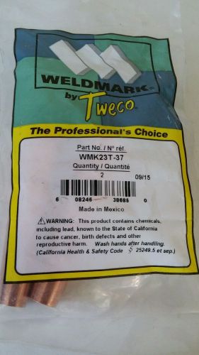 Weldmark by Tweco WMK23T-37,2 pack,New,Free shipping