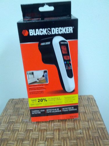 Black and Decker Thermal Leak Detector Brand New In Box, Never Been Used.