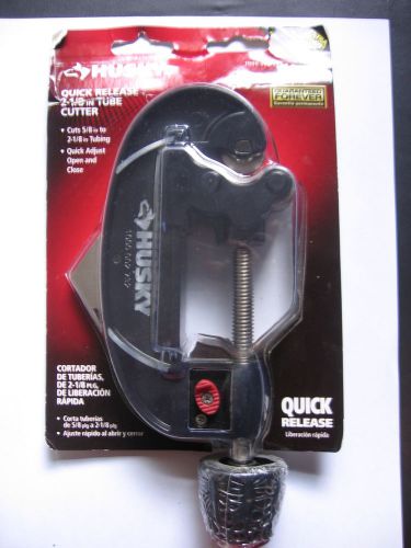 Husky Quick Release 2-1/8 in. Tube Cutter 1000 002 732 FREE U.S. Shipping