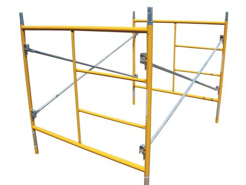 4 premium 5x5 scaffolding sets w/10ft brace #6 1.625 in. od for sale