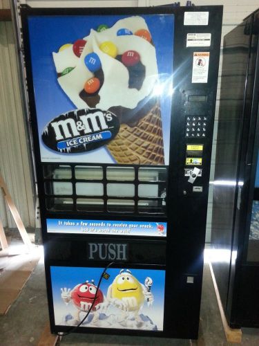 Fastcorp 631 ice cream &amp; frozen food vending machine ~ local delivery/warranty!! for sale