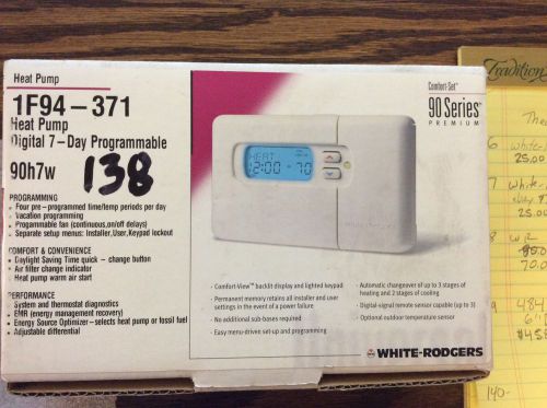 WHITE-RODGERS 1F94-371 THERMOSTAT