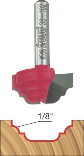New freud 39-102 1&#034; diameter cove &amp; bead groove router bit w/ 1/4&#034; shank for sale