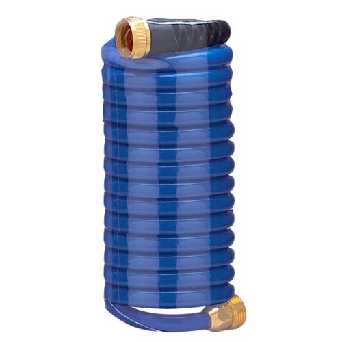 Hosecoil 15&#039; blue self coiling hose w/flex relief hs1500hp for sale