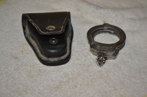 HWC Security Handcuffs W/Case. No Keys..