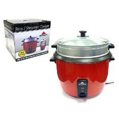 Rice Cooker-20 Cups, Red