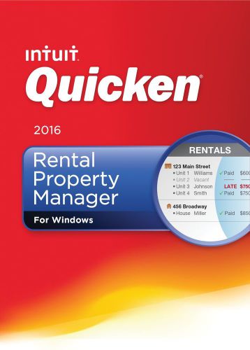 Quicken Rental Property 2016
