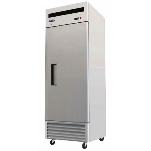 ATOSA MBF8505 ONE 1 DOOR STAINLESS STEEL COMMERCIAL REFRIGERATOR UPRIGHT BOTTOM