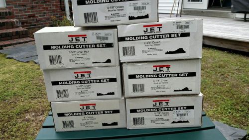 Jet 7 Boxes Molding Cutter Sets All new