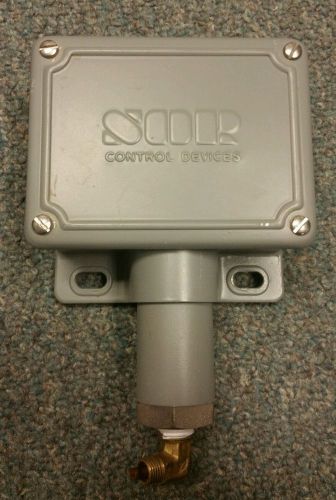 SOR  Pressure Switch, 6NN-T45-N4-F1A, 25-275 PSI, USED