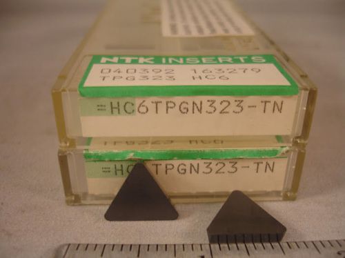 TPG 323 HC6 NTK Ceramic  Inserts (10pcs) New&amp;Original