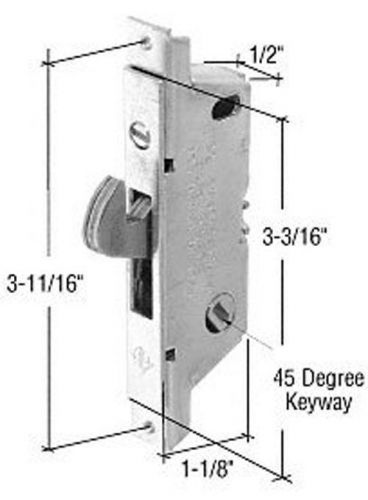Adams Rite Patio Door Lock with Square Face Plate Mortise Lock