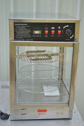 Benchmark 51012 rotating pizza merchandise display warmer for sale