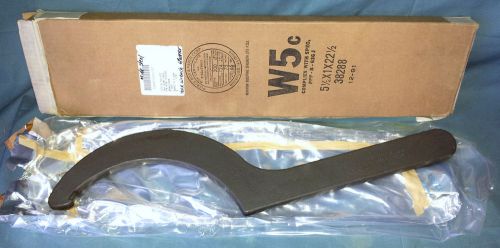 Hook Spanner Wrench 22&#034; Long Oxide Steel MFR 77874