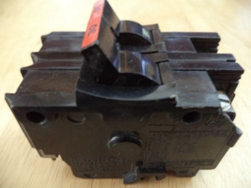 Federal Pacific FPE STAB-LOK NA230 2 Pole 30 Amp Circuit Breaker TESTED Chipped